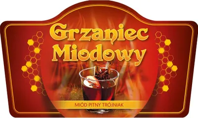 Produktbild von Grzaniec Miodowy - Trojniak - Honig (Drittel) 5L Kanister | Honigwein