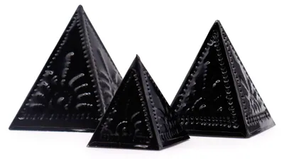 Produktbild von Formen-Set für Räucherpulver – Schwarz