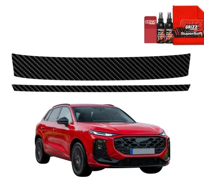 Image de Film de protection en carbone 2-en-1 Grizz Protector pour seuil de chargement - Audi Q3 (2025-2026)