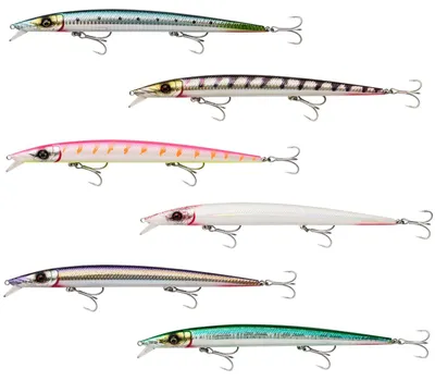 Produktbild von Savage Gear Barra Jerk 21cm 34g Floating - 1 Meereswobbler, Farbe:Gold Anchovy