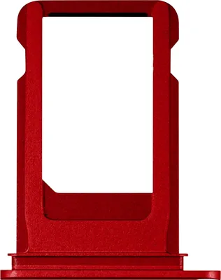 Produktbild von Clappio, Ersatzteil SIM-Kartenhalter für Apple iPhone 7, Rot