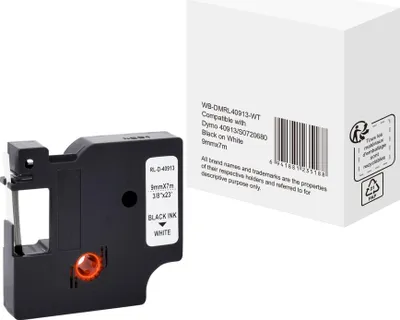 Immagine prodotto di Schriftband wie Dymo S0720680 9mmx7m sw auf ws