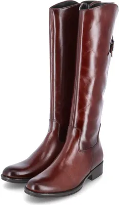 Produktbild von Gabor Damen Stiefel/ under the knee Stiefel Braun Glattleder Größe: 61/2
