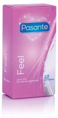 Obrázok produktu pre Kondómy Pasante Sensitive Feel - 12 kondómov