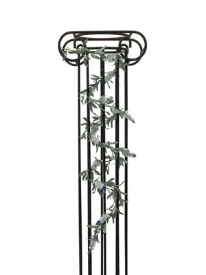 Imagen del producto de EUROPALMS: Guirnalda de flores artificiales, blanca, 180 cm (82501866)