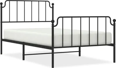 Zdjęcie produktu dla Łóżko Metalowe Rama Łóżka Ze Stelażem Sofa Do Pokoju Sypialni 107x203cm