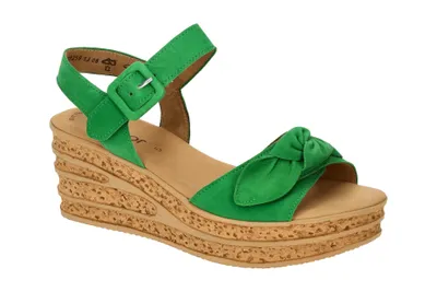 Produktbild von Gabor 44.653 Damen Sandalette - Riemchen Sandalen grün Elegant NEU