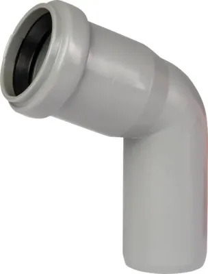 Produktbild von Ostendorf HT-B Abwasserrohrbogen aus PP für Hausentwässerung 67° DN 32