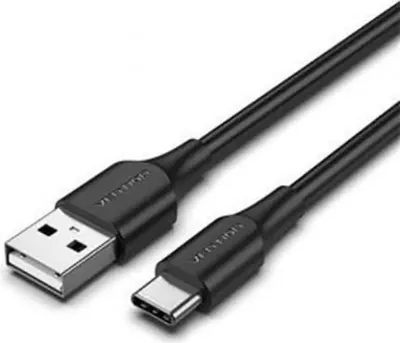 Zdjęcie produktu dla Vention Kabel USB 2.0 A męski do C męski 3A 3M czarny