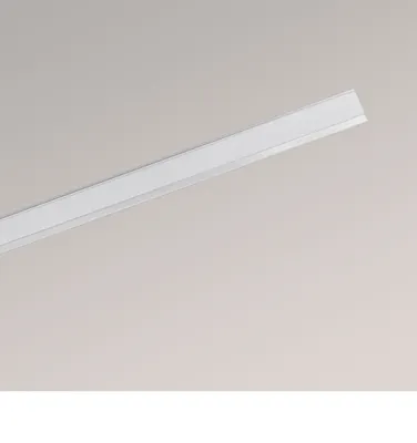 Produktbild von Paneelprofil mit Klettband in Grau, in der Größe (L x H x T) 60cm x 2,4cm x 0,6cm