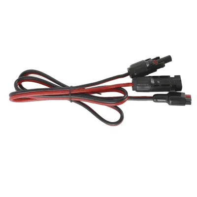 Produktbild von Kabel adaptera baterii miedzianej Solar do 30A, do połączenia słonecznego Anderson, kabel połączeniowy ładowania słonecznego do 30A, kabel połączeniowy ładowania słonecznego, kabel adaptera ładowania słonecznego, połączenie kablowe panelu słonecznego
