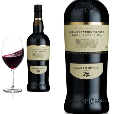 Produktbild von 2008 Banyuls Grand Cru Cuvée Amiral Vilarem von Terres des Templiers - Rotwein