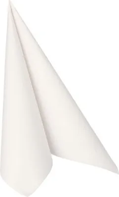 Produktbild von Servietten "ROYAL Collection" 1/4-Falz 40 cm x 40 cm weiss , 8 x 20 Stück