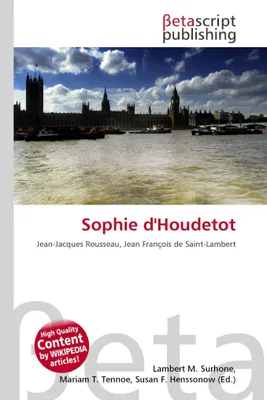 Produktbild von Sophie d'Houdetot