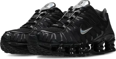 Produktbild von Nike Shox TL Black Metallic Silver Schwarz Herren Sneaker TN NEU - 42,5
