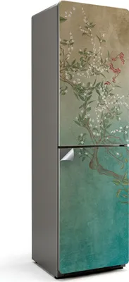 Obrázek produktu pro Geometrický vzor s dlaždicemi - Samolepka na lednici - Samolepka na lednici - Samolepicí fólie na lednici - Kuchyňské dekorace - 60x205 cm