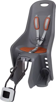 Produktbild von POLISPORT Bubbly Maxi Plus FF 29 Hinten Kinderfahrradsitz Rahmenmontage - Charcoal Grau/Braun