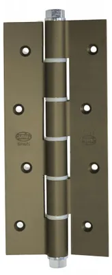 Produktbild von AMIG Federscharnier Tür Aluminium Braun 180x80x4mm