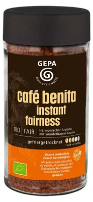 Image de Café Benita - Arabica soluble en grains100g