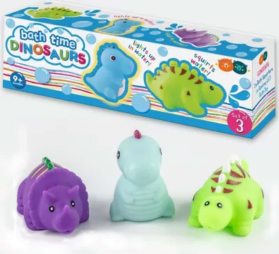 Obrázek produktu pro Sada LED dinosaurů do koupelny