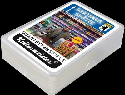 Produktbild von Kartenspiel Berliner Spätis: 32 Karten mit Wissenswertem über die Kultläden