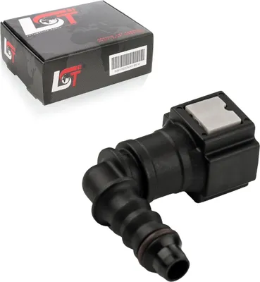 Produktbild von Schnellverschluss Kraftstoffleitung Kupplung L-Stück 6,3x6mm für TOYOTA FIAT