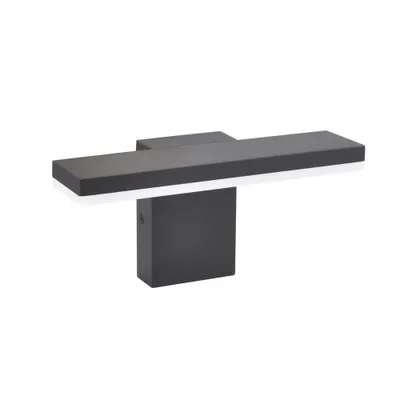Zdjęcie produktu dla Kinkiet zewnętrzny aluminiowy LED 10W ciemno-szary IP54 SU-MA Fler 17601 DG
