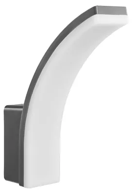 LED-Wandleuchte mit PIR-Sensor 20W 2750lm IP65 4000K Grau