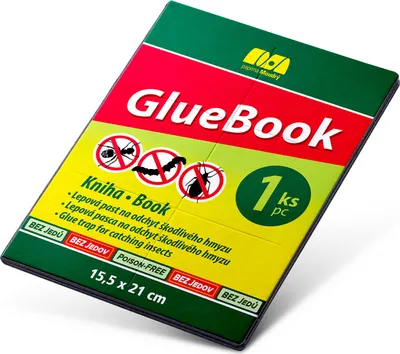 Zdjęcie produktu dla pułapka na owady pełzające książka GlueBook