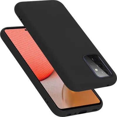Immagine prodotto di Cadorabo custodia protettiva per Samsung Galaxy A72 4G / 5G custodia in nero telefono cellulare Custodia Cover TPU Etui