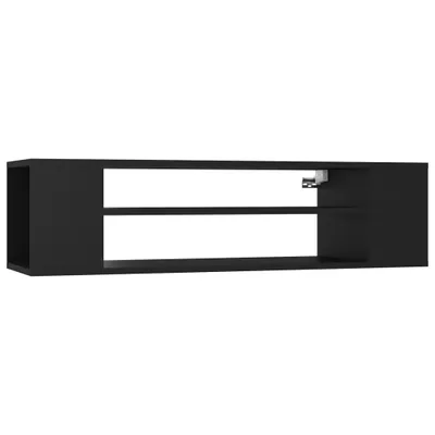 Produktbild von vidaXL TV-Hängeschrank Schwarz 100x30x26,5 cm Holzwerkstoff
