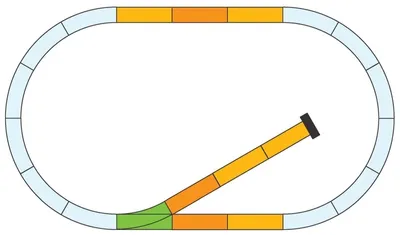 Produktbild von Piko 35301 G Gleis Ergänzungs-Set mit Prellbock