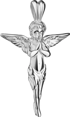 Produktbild von Kreuz 925 Silber  Schutzengel Anhänger Kreuzanhänger