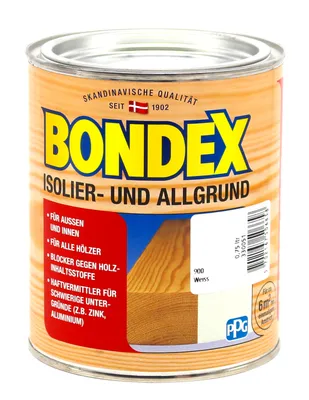 Produktbild von Bondex Isolier- und Allgrund 750 ml weiß