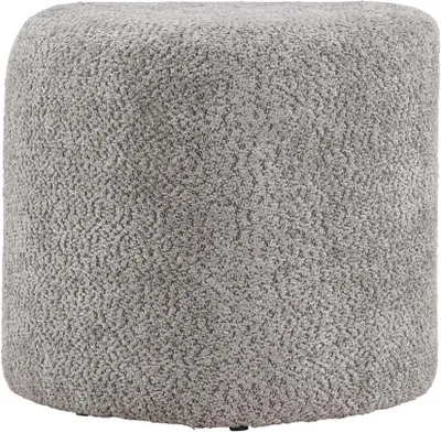 Produktbild von FURNLUX Hocker Wirbel Grau 46cm / Hauptfarbe: Grau / Abmessungen: 46 x 46 x 41 cm