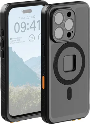 Produktbild von TELESIN Wasserdichte Telefonhuelle, Magnetische Tauchhuelle fuer Telefon, IP68 Wasserdichtes Unterwassergehaeuse, Schutzhuelle Ersatz fuer iPhone 16 Pro