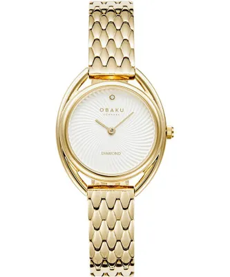 Image de Obaku Denmark V286LXGISG montre en or