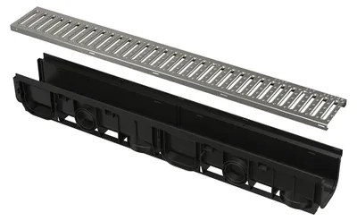 Produktbild von Alcadrain AVZ102-R102 Entwässerungsrinne verzinkt