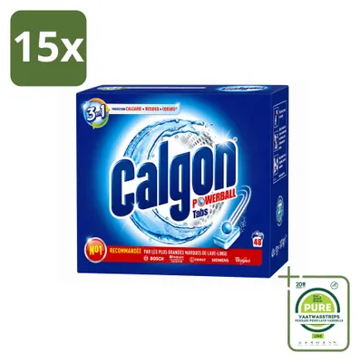 Produktbild von 15 x Calgon 3-in-1 Wasserenthärter-Tabletten - Großpackung - 15 Stücke