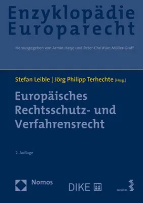 Immagine prodotto di Europäisches Rechtsschutz- und Verfahrensrecht