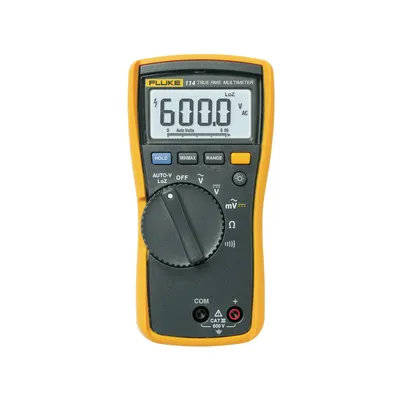 Produktbild von Fluke 114, 0.0001 - 600 V, 0,0001 - 600 V, 0,0001 mV, 0,0001 mV, 1 - 600 Ohm, 1 Ohm
