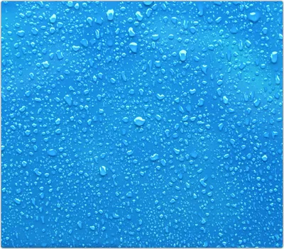Produktbild von Spritzschutz Herdabdeckplatte Schneidebrett aus Glas Regentropfen auf blau 1-Teilig (60x52cm)