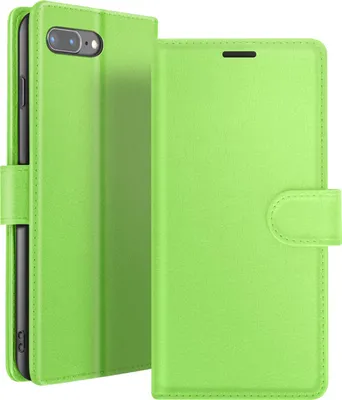Immagine prodotto di Zanaé, custodia portafoglio iPhone 8 Plus / 7 Plus con patta magnetica, verde
