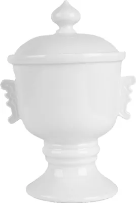 Produktbild von Clayre & Eef Vorratsglas Ø 12x17 cm Weiß Keramik