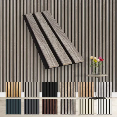 Produktbild von HEXIM Akustikpaneele Musterstück Vintage Oak, Holz MDF, schalldämmend, recycelter Filz & Öko-Furnier, AP07/APH07, 300 x 120 x 9 mm