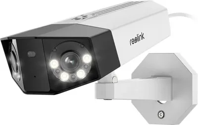 Produktbild von Reolink Duo PoE Intelligente 2K 4 MP PoE Überwachungskamera mit zwei Objektiven mit Personen- Fahrzeugerkennung
