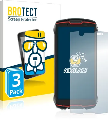 Produktbild von 3x BROTECT Schutzglas für Cubot King Kong Mini 2 Pro Schutzfolie Panzer Folie Glas Display Schutz klar