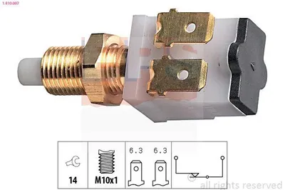 Produktbild von EPS 1.810.007 Bremslichtschalter x
