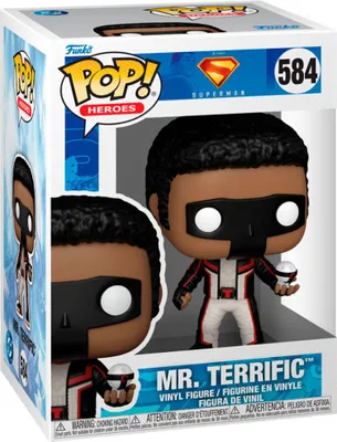 Zdjęcie produktu dla Funko POP Superman 584 Mr. Terrific Figurka Kolekcjonerska