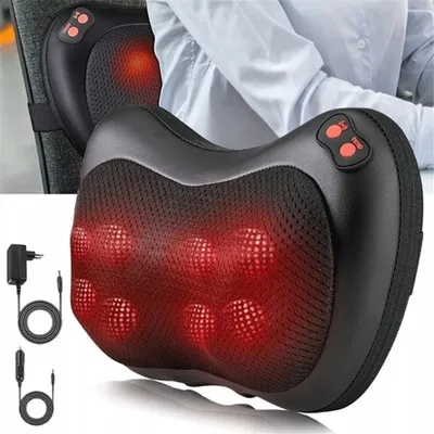 Produktbild von Elektrischer Massagekissen Nacken Rücken Schulter mit Heizfunktion